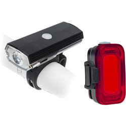 Blackburn Dayblazer 550 Front + Grid Rear Light Set